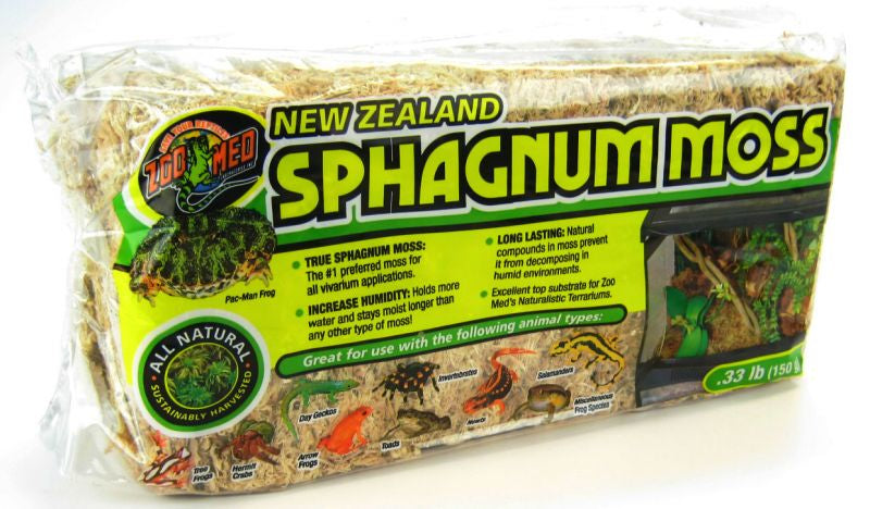 Zoo Med New Zealand Sphagnum Moss Decor